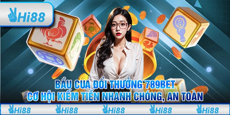 Bầu cua đổi thưởng 789Bet: Cơ hội kiếm tiền nhanh chóng, an toàn