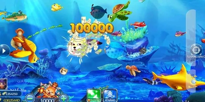 Game bắn cá xèng tại 789Bet cung cấp nhiều loại phần thưởng
