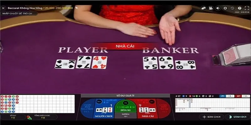 Cách thắng Baccarat hữu ích hơn 80%