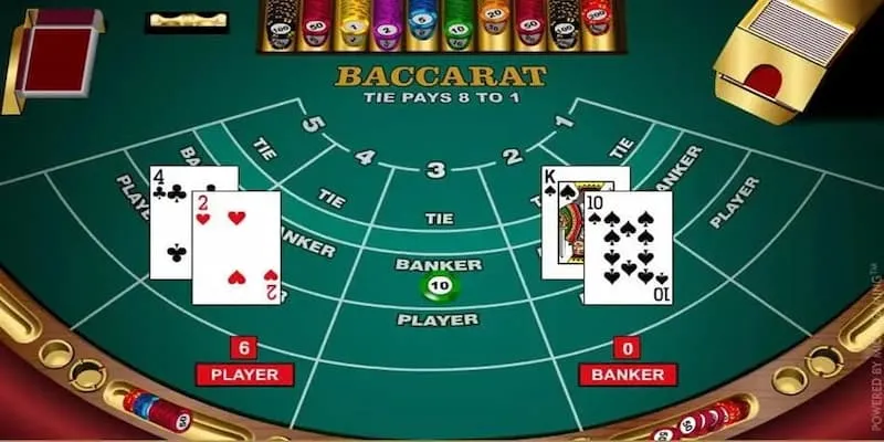 Cầu bệt là một trong những loại quy luật dễ nhận thấy nhất trong Baccarat