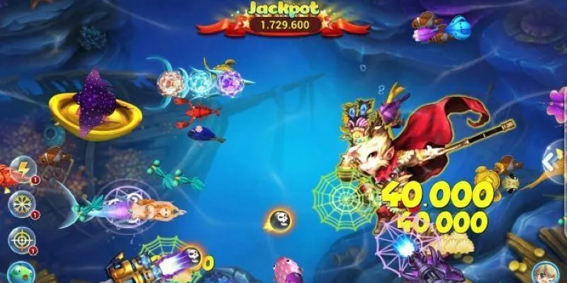 Thế giới đại dương sinh động, nhiều tính năng trong Săn Cá Đại Thánh