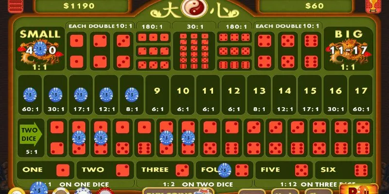 Phân tích xác suất chính xác trong sicbo