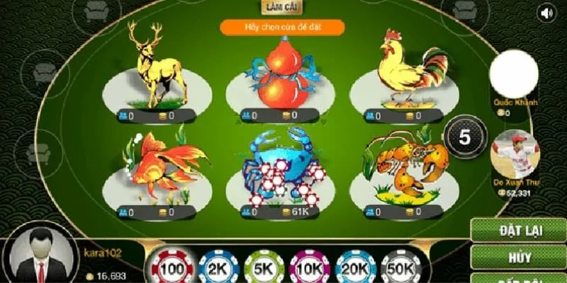 Các lỗi cần chú ý trong bầu cua