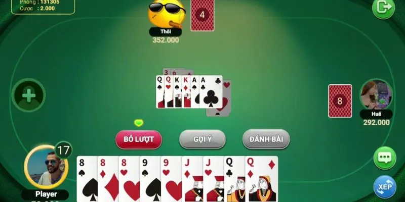 Cách sắp xếp bài khoa học trong tiến lên