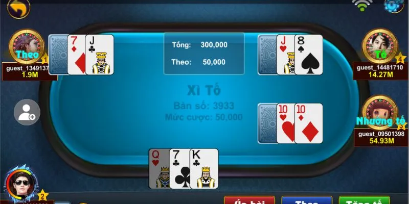 Các tổ hợp bài cơ bản trong xì tố 