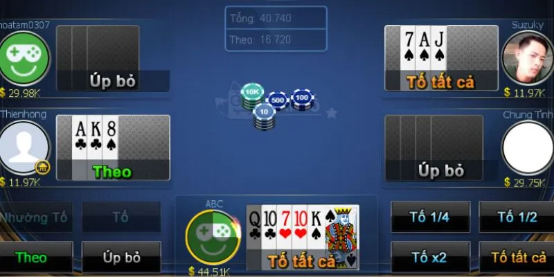 Chiến thuật chơi xì dách tối ưu chiến thắng 